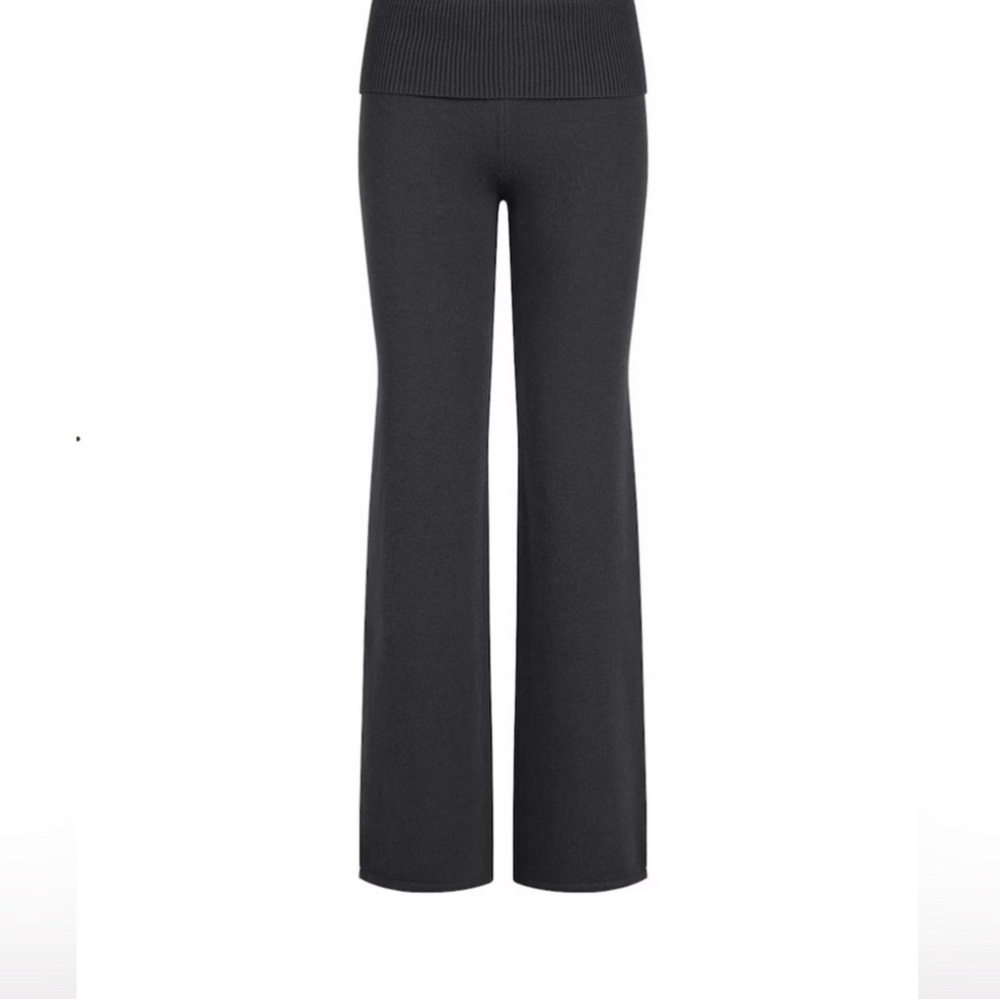 Skims sweater knit FOLDOVER pants